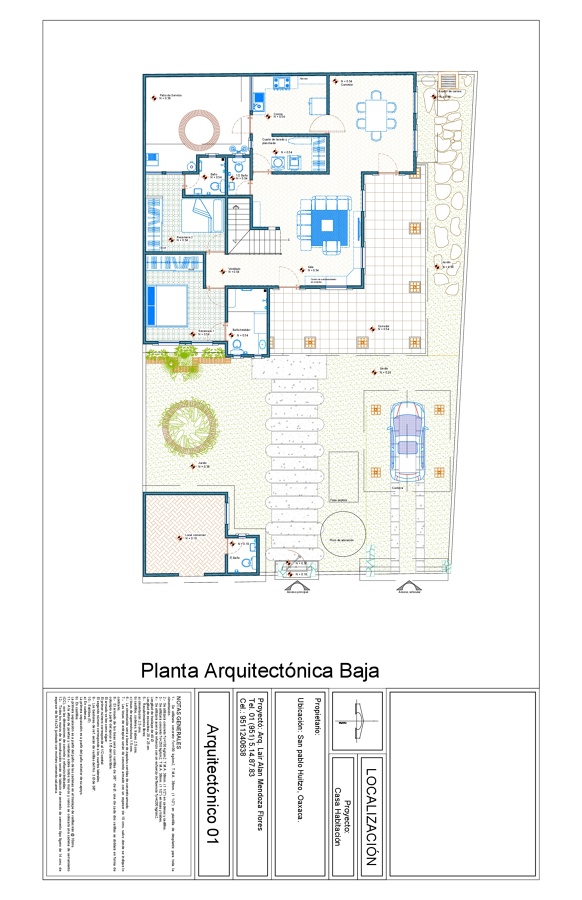 Planta Arquitectónica Baja