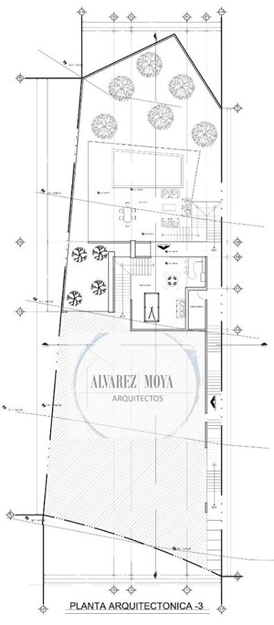 Planta Arquitectónica Nivel -3