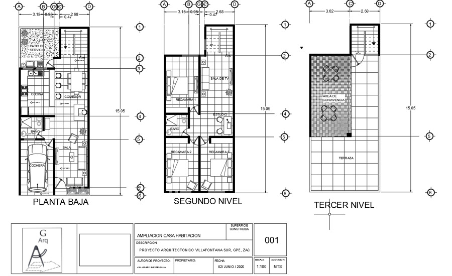 plantas arquitectonicas