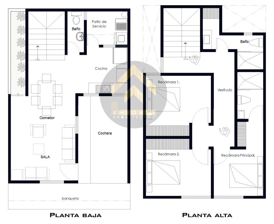 Plantas Arquitectónicas.