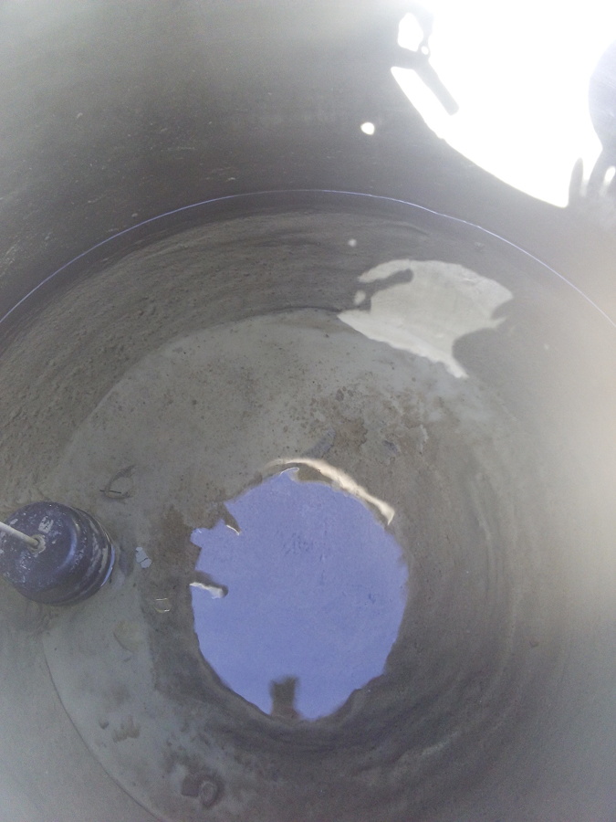 Posteriormente hay que retirar todo el sedimento