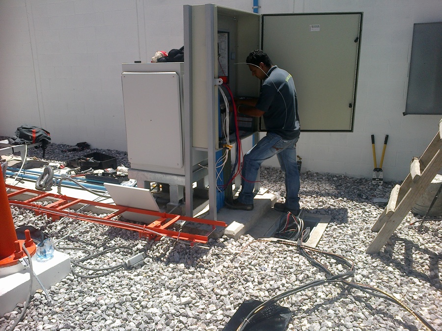 preparación de cableado