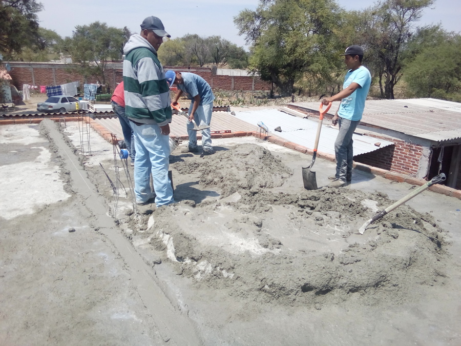 Preparación de la mezcla.