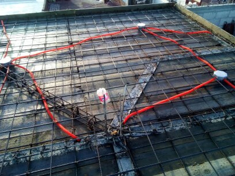 PREPARACION DE LOZA ARMADA DE PRIMER NIVEL DE AMPLIACION