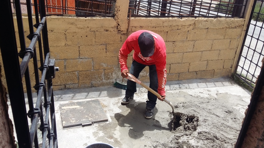 Preparación de mezcla