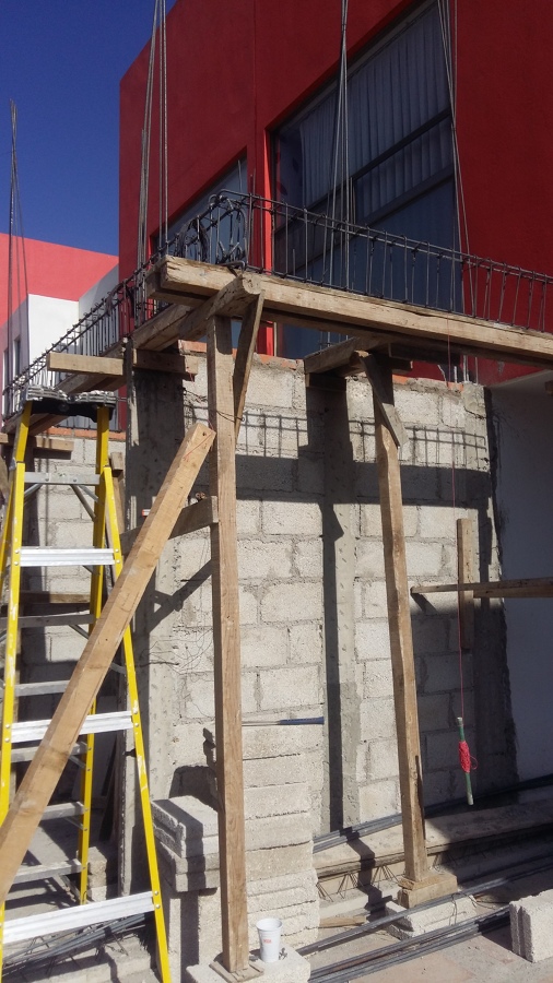 Preparación de trabes de cerramiento