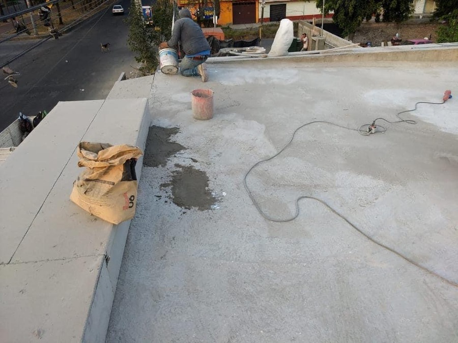 Preparativos para impermeabilizar