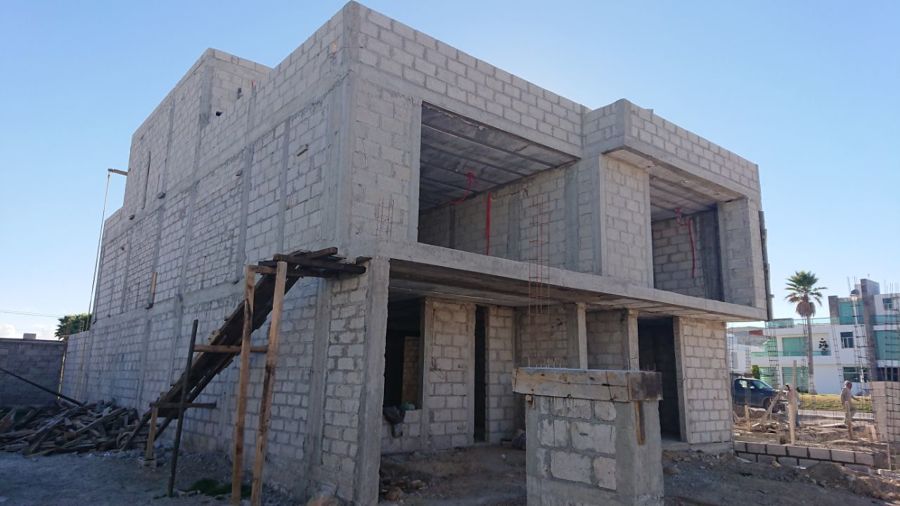 Proceso de construcción 1er nivel y roof garden