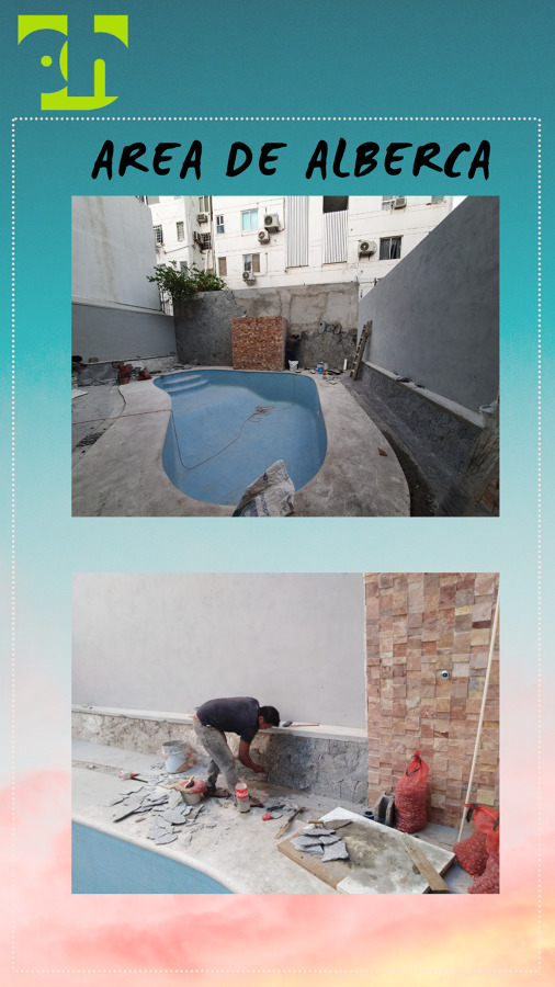 PROCESO DE CONSTRUCCION DE ALBERCA