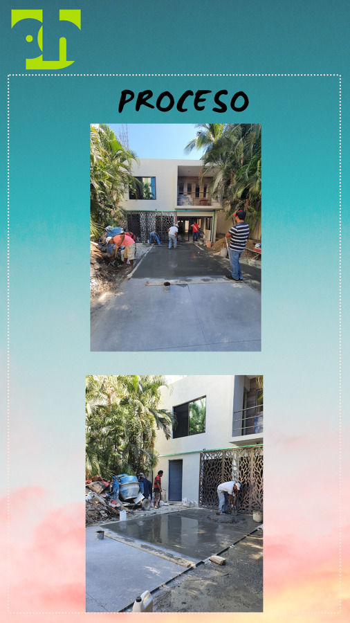 Proceso de construccion estacionamiento