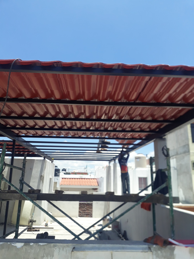 PROCESO DE CONSTRUCCIÓN TERRAZA