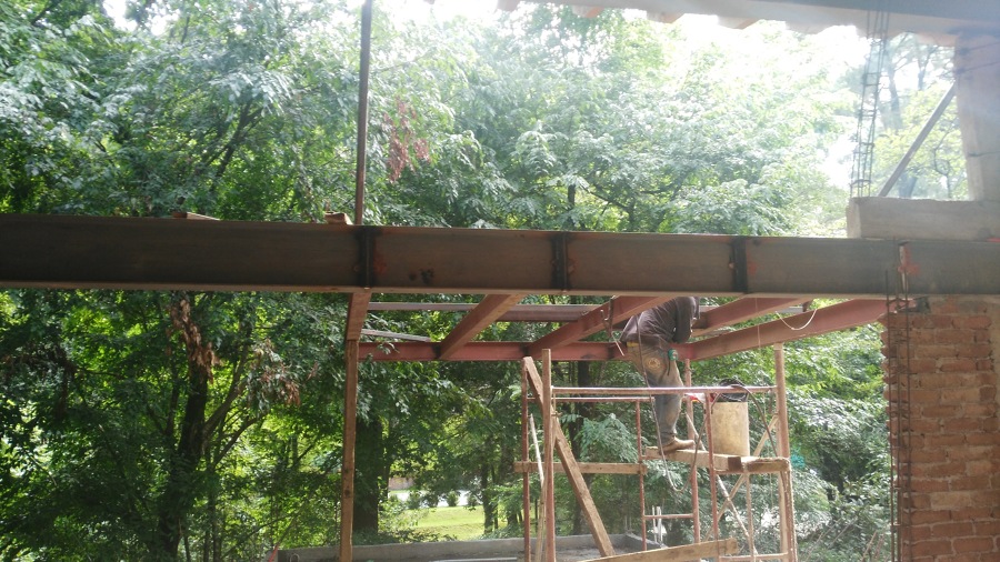 PROCESO DE ESTRUCTURA METALICA EN CASAS