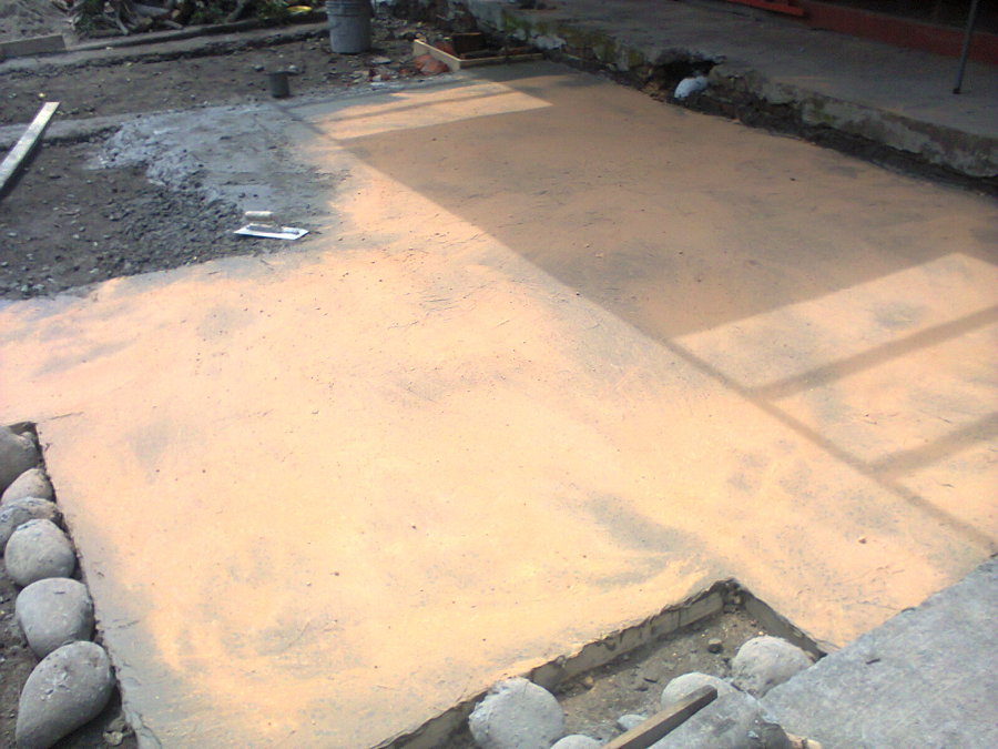 Proceso de Piso Estampado