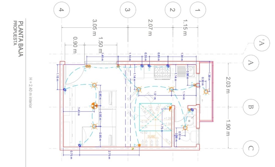 Propuesta plano planta baja