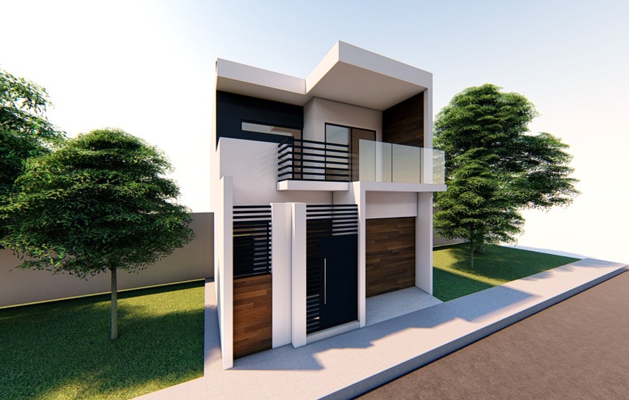 proyecto casa 2 pisos chica 2