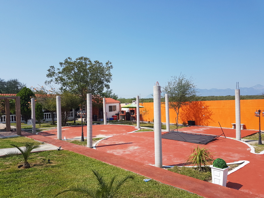 Proyecto  Quinta  columnas y  techumbre