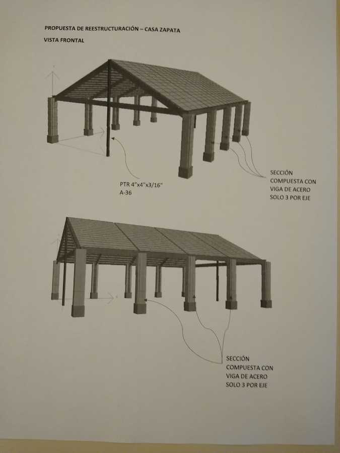 PROYECTO REMODELACION CASA ZAPATA