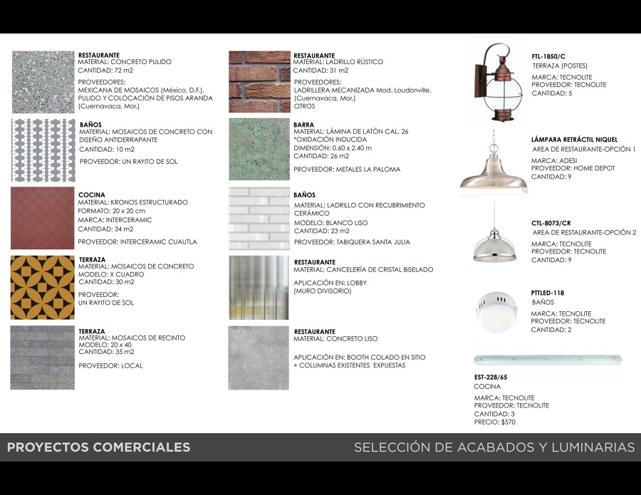 Proyectos comerciales