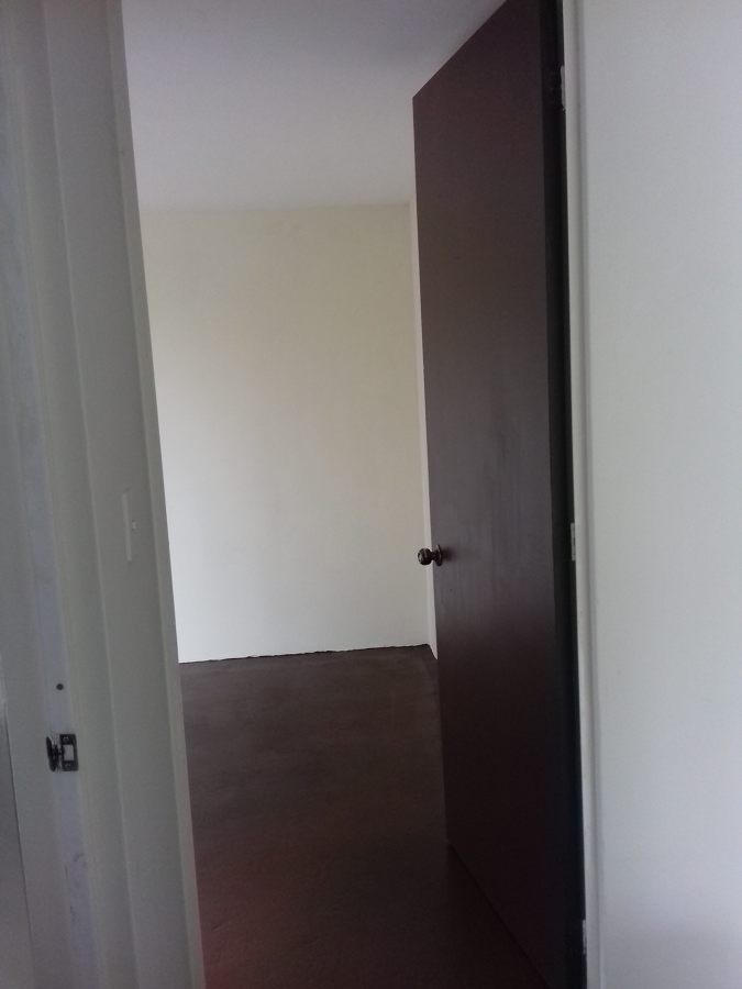 puertas pintadas y listas