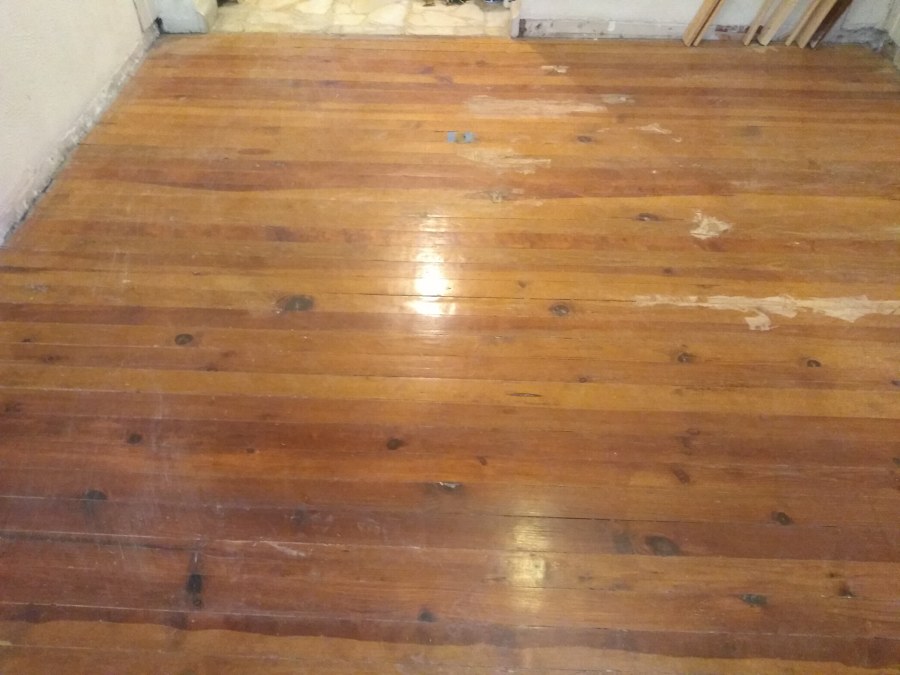 Re instalación de duela para Pulido