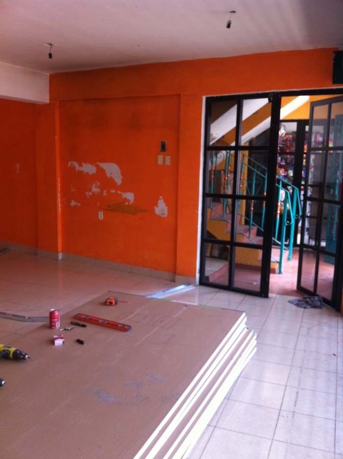 Recepción de material (Tablaroca)