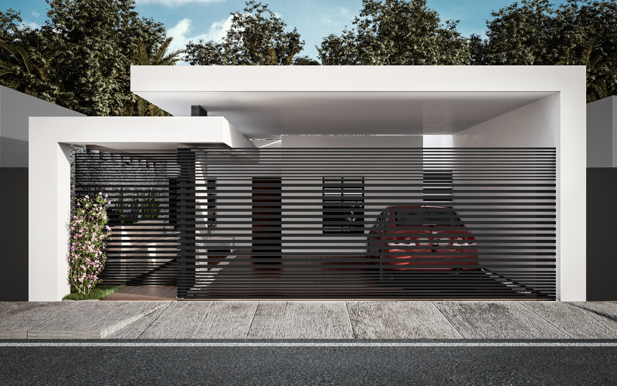 Reforma de acceso a vivienda - Vista día