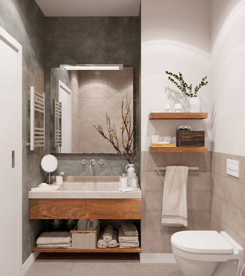 Foto: Baño Revestido con Azulejos Hidráulicos #280982 - Habitissimo