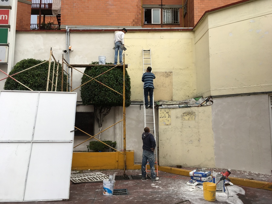Rehabilitación de fachada.
