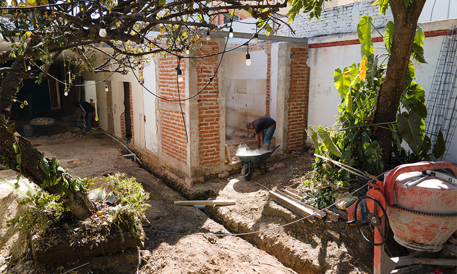 Remodelación de casa habitación en Zapotlanejo, Jalisco.