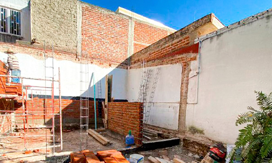 Remodelación de casa habitación en Zapotlanejo, Jalisco.