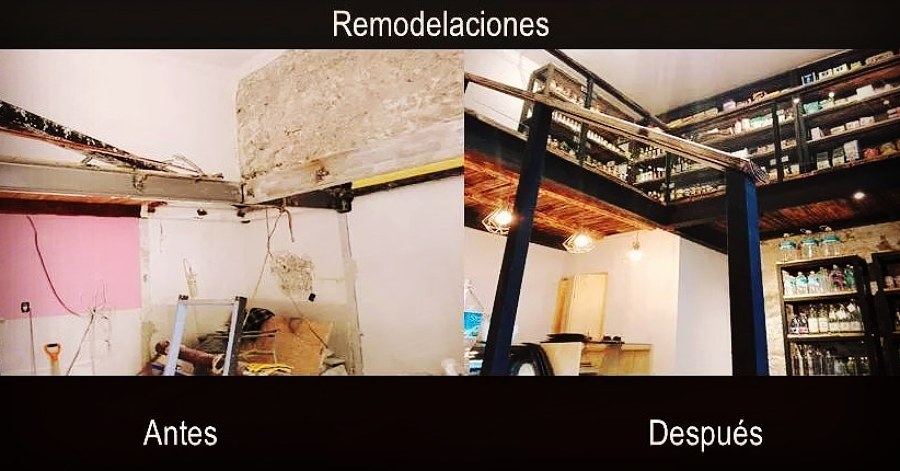 Remodelación de espacios comerciales