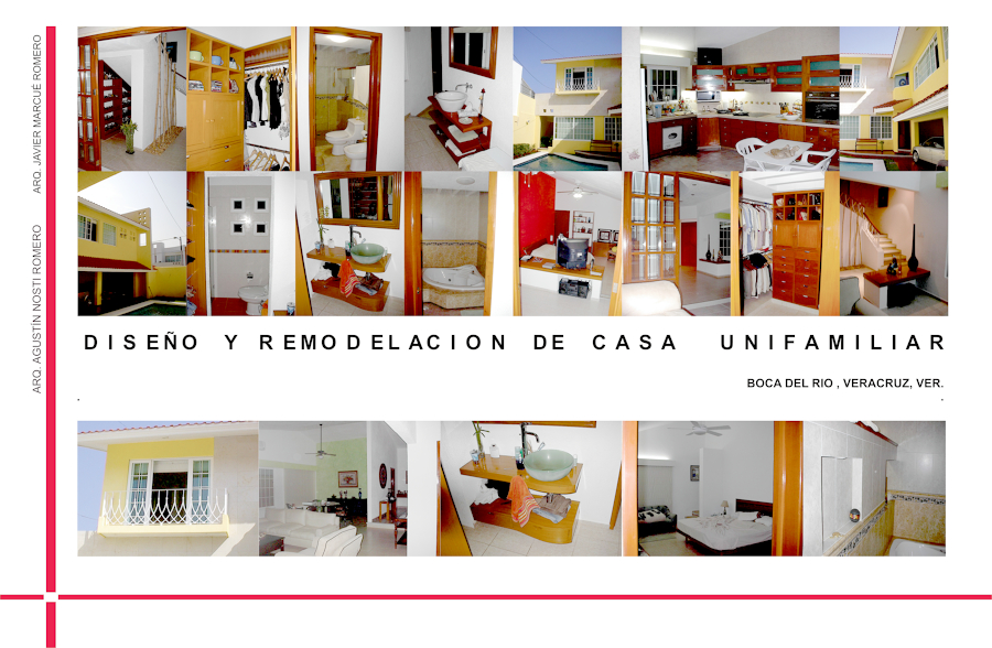 Remodelación y ampliación de casa habitación en Veracruz