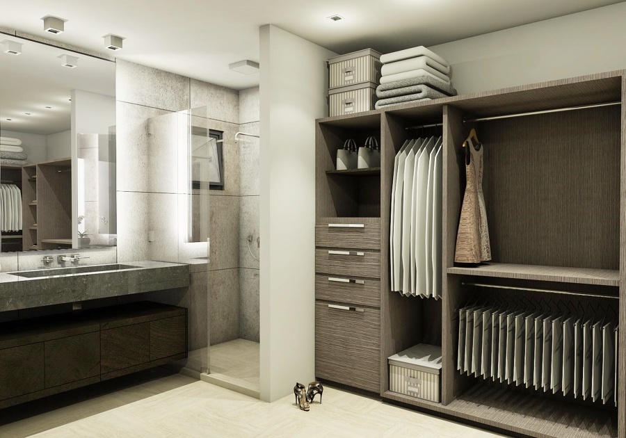 Foto Render Ba o Vestidor Principal De Arquitecto L pez Delgado Foto Render Ba o Vestidor Principal De Arquitecto L pez Delgado