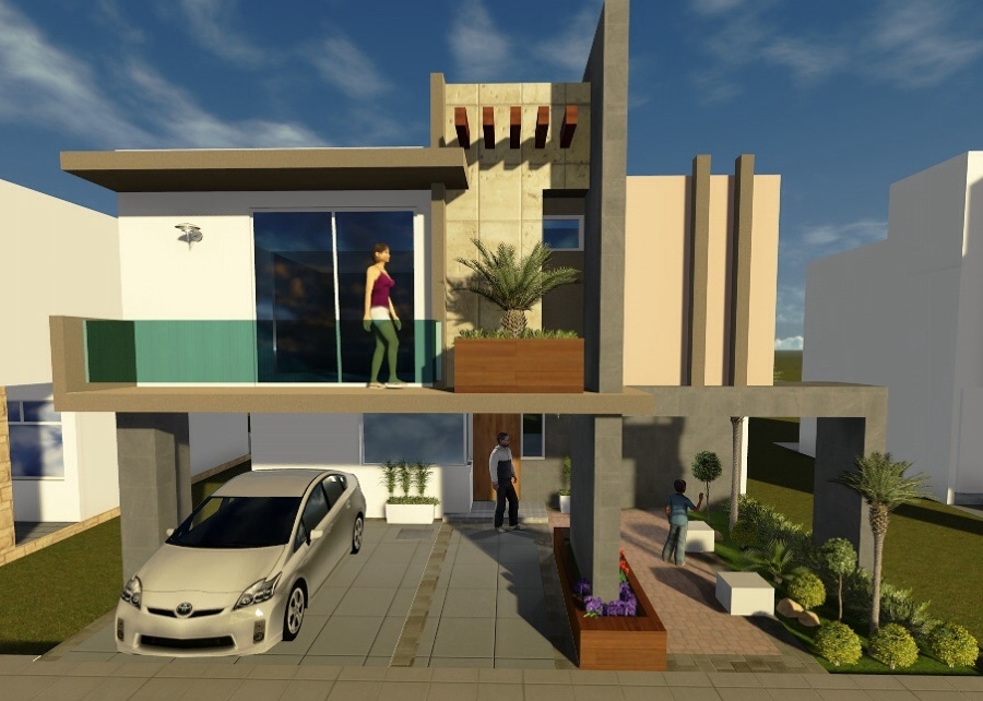 Render de la fachada