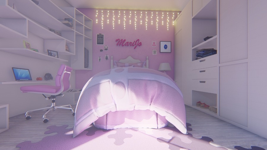 Render de La recamara