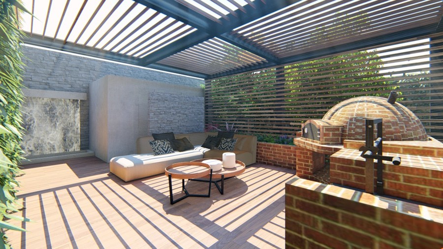 Render de presentación de proyecto al cliente