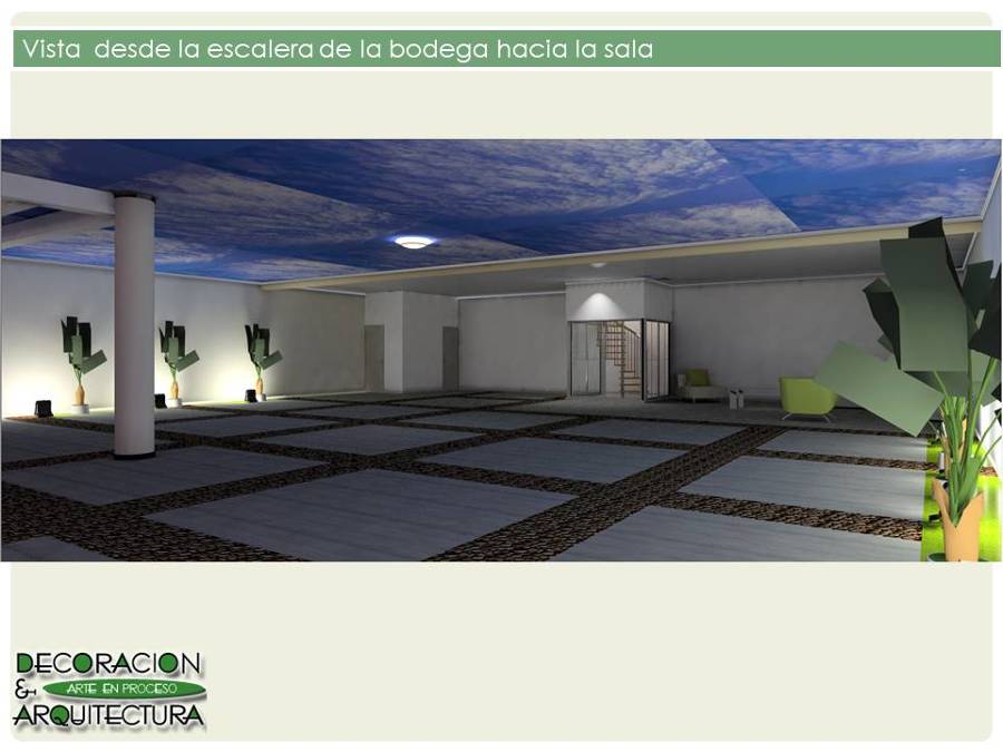 Render del diseño autorizado