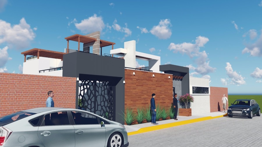 Render del proyecto (Fachada principal)