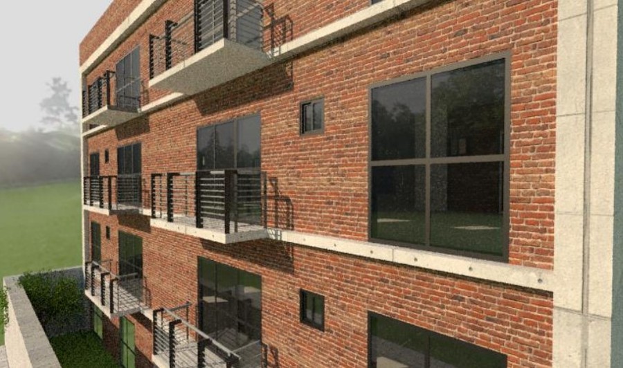 Render propuesta de Fachada