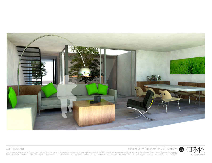 Render vista interior