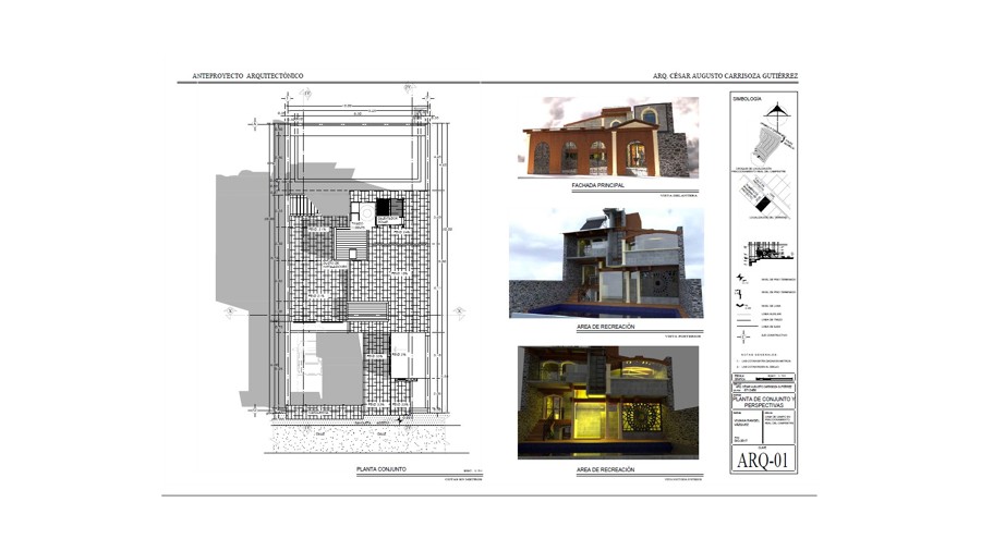 RENDERS Y PLANTA DE CONJUNTO
