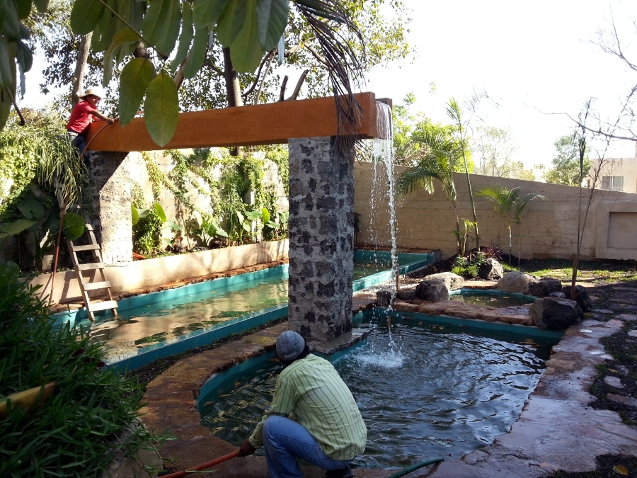 Residencial La Arbolada Cascada.