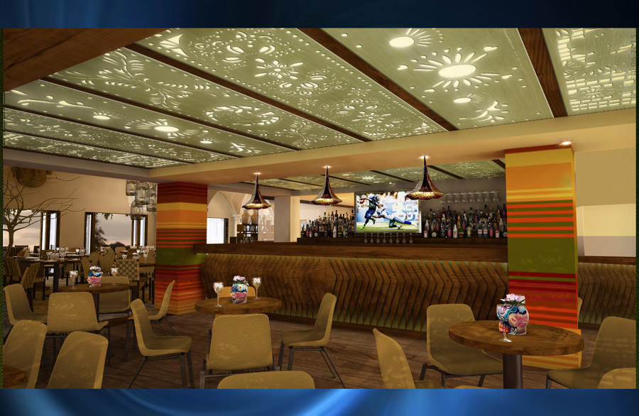 Restaurante La Parrilla Paseos de Montejo Merida Yucatan Barra