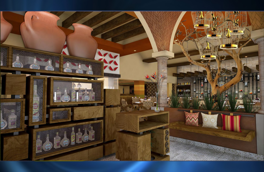 Restaurante La Parrilla Paseos de Montejo Merida Yucatan Interior