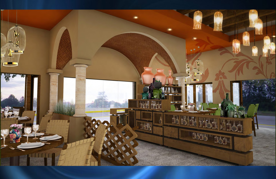 Restaurante La Parrilla Paseos de Montejo Merida Yucatan Interior