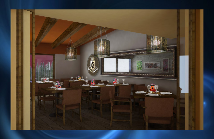 Restaurante La Parrilla Paseos de Montejo Merida Yucatan Interior