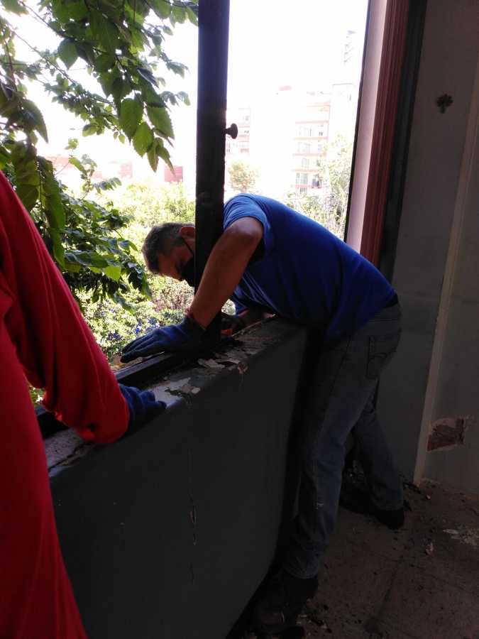 RETIRANDO VENTANA VIEJA