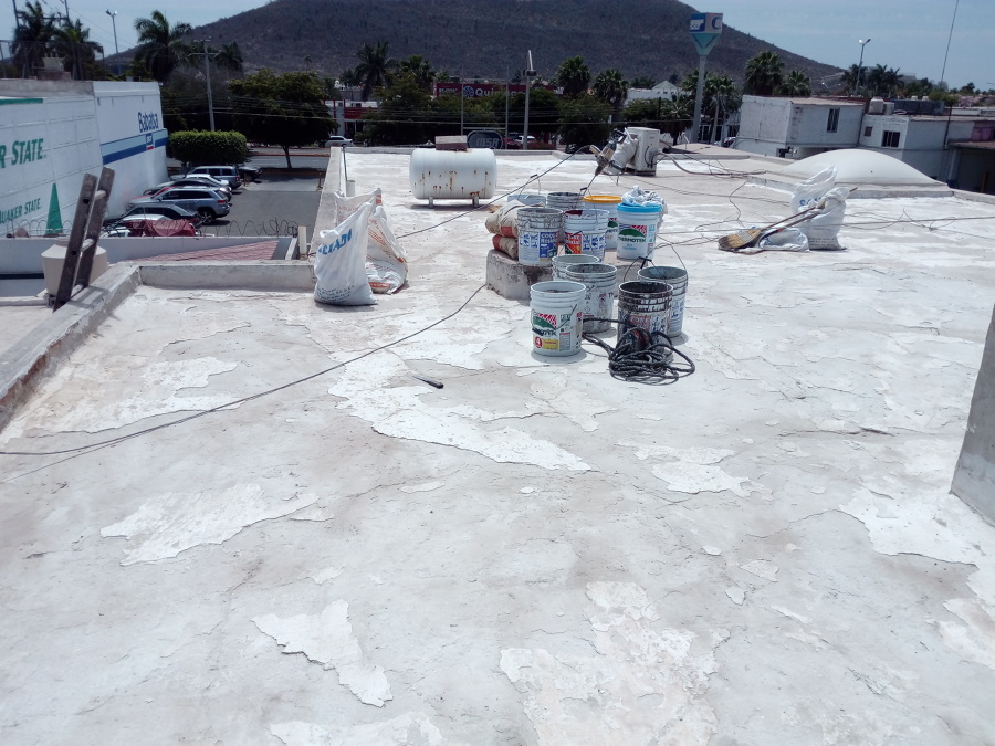 Retiro de impermeabilizante