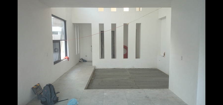 Sala en proceso casa 380 m2