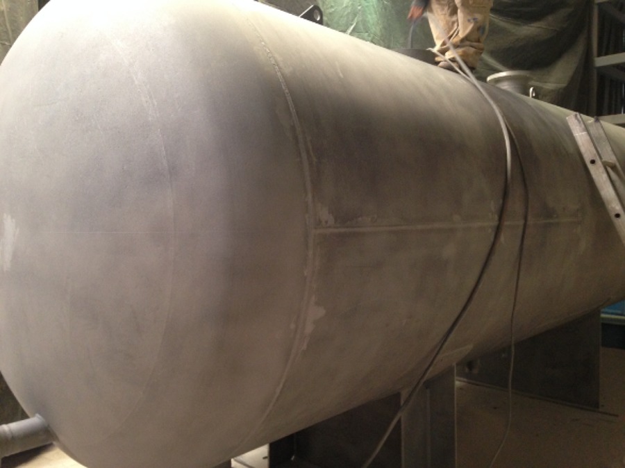 sandblasteo terminado